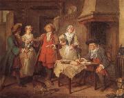 Nicolas Lancret The Marriage Contract china oil painting artist